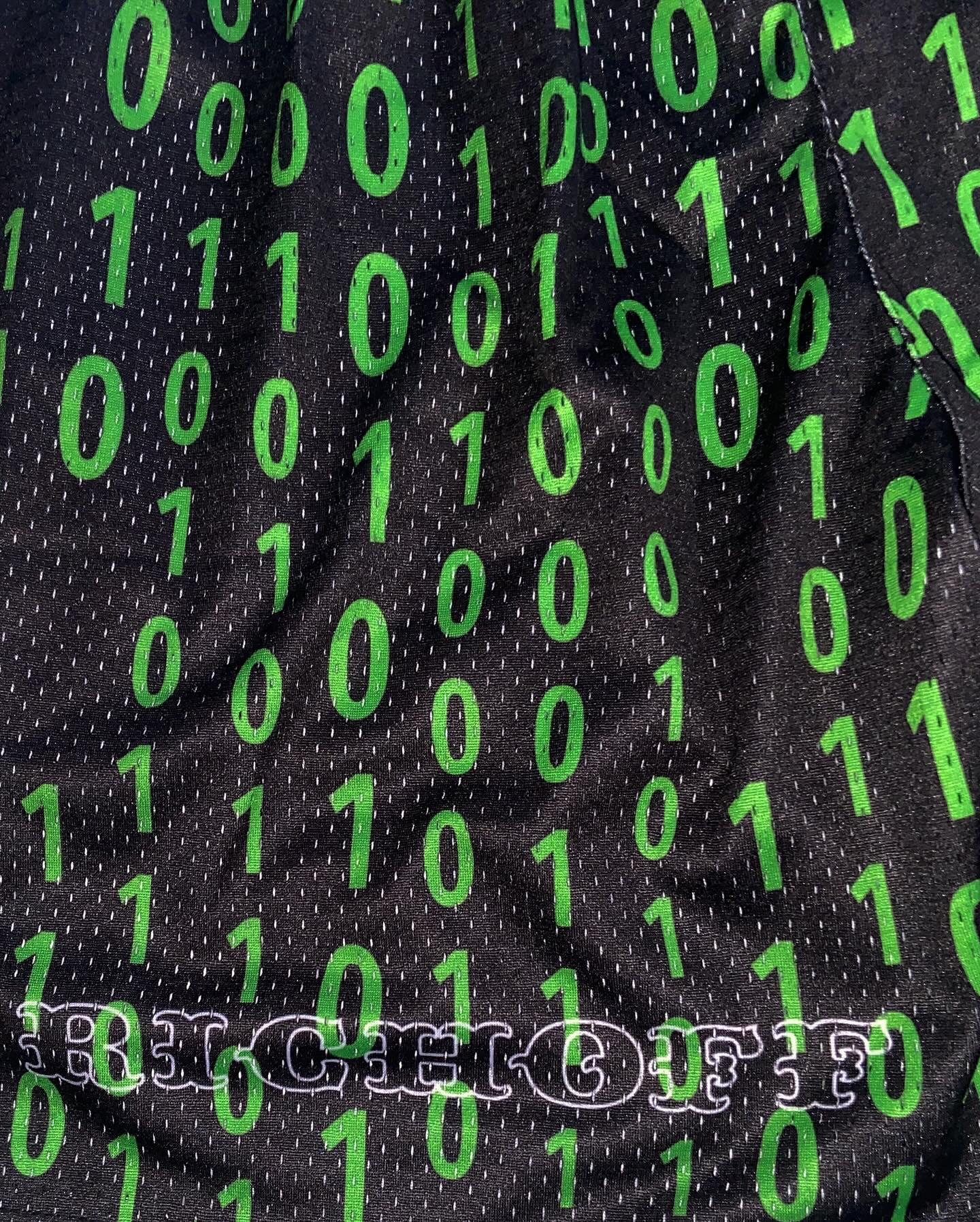 “ The Venue code” MATRIX inspired Mesh shorts