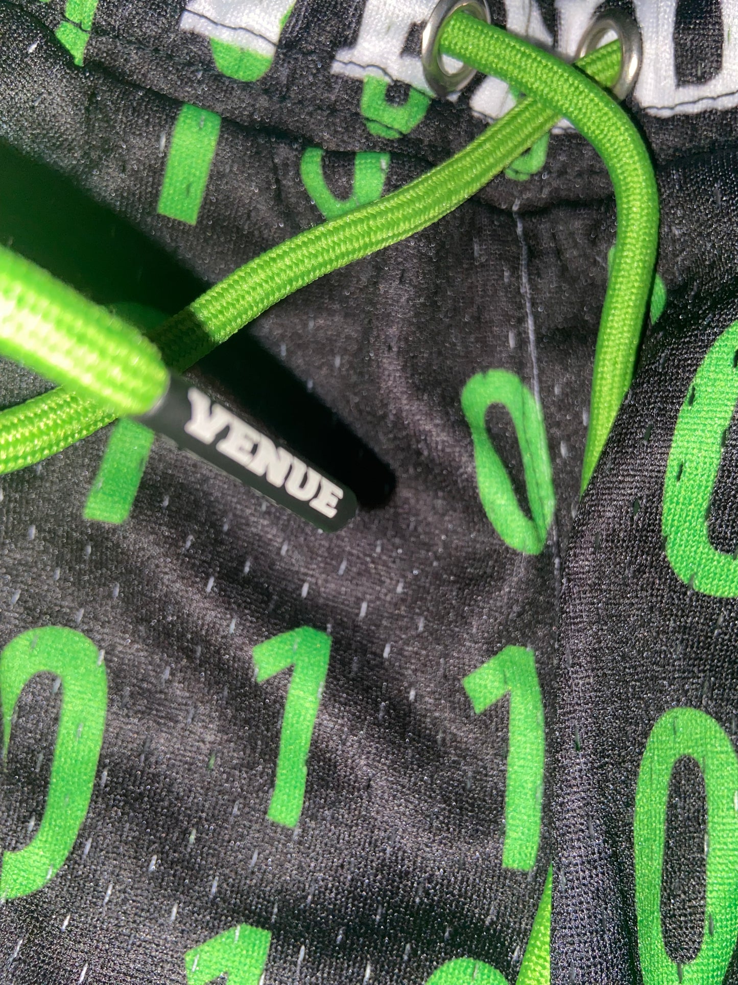 “ The Venue code” MATRIX inspired Mesh shorts